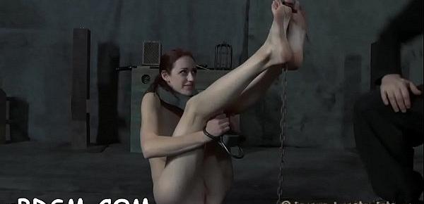  Bounded slave needs pleasuring